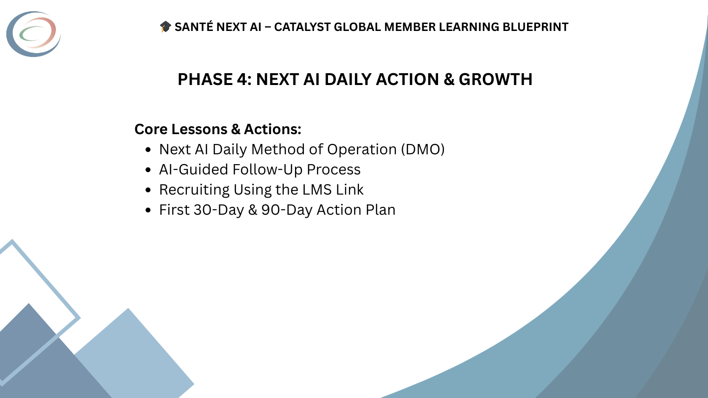 🔴 PHASE 4: NEXT AI DAILY ACTION & GROWTH